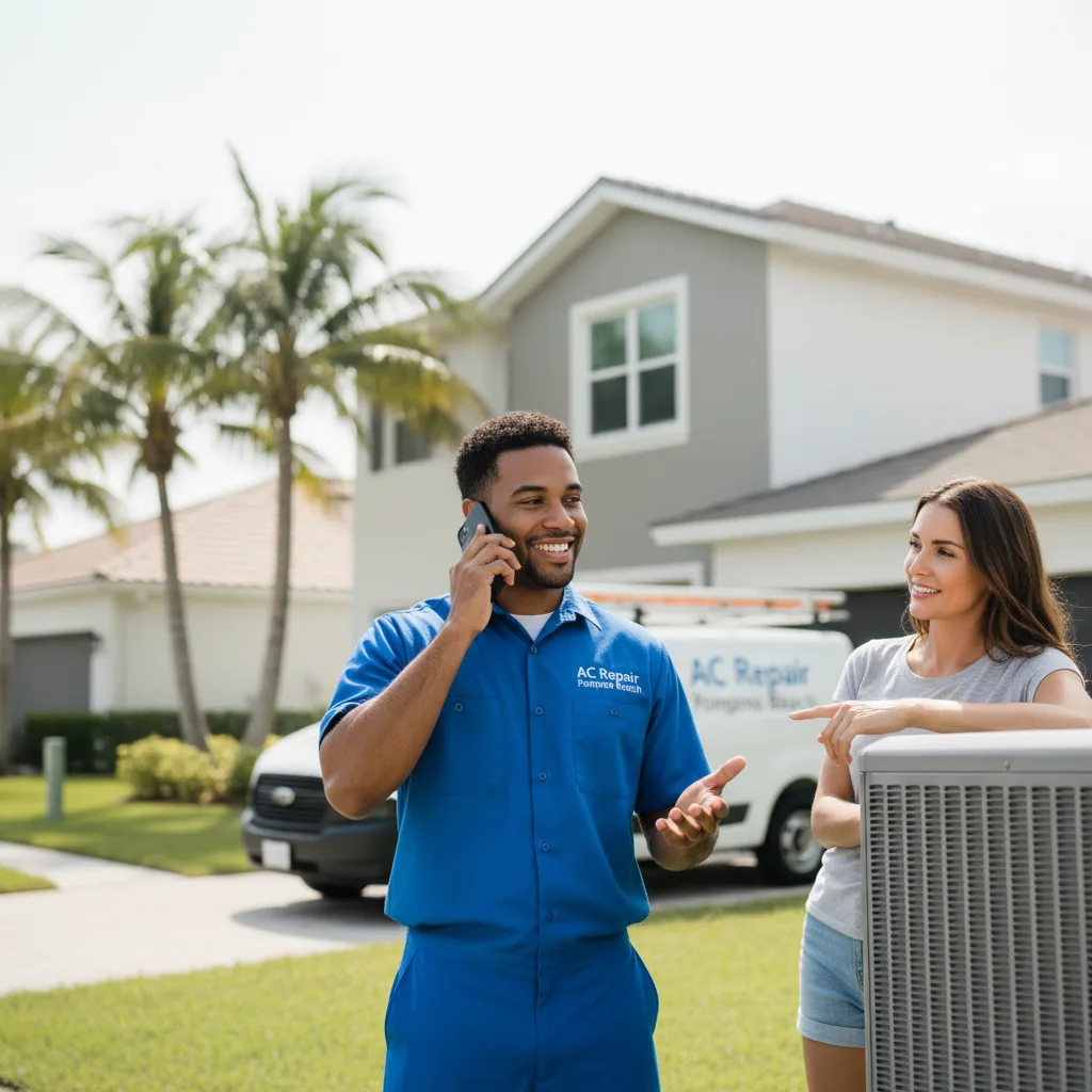 AC Repair Pompano Beach customer support in Belleair Beach